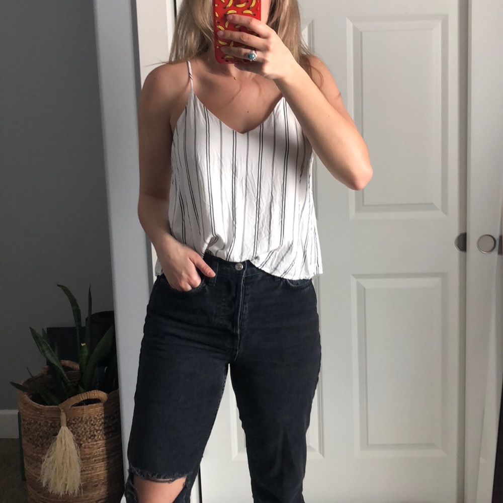 Striped tank top